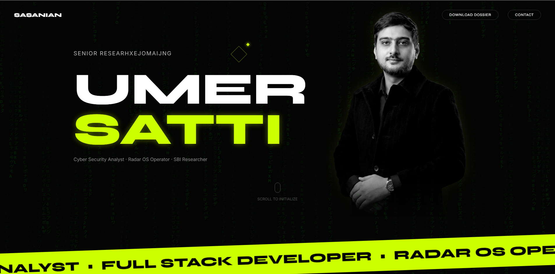 Umer Satti | Senior Cyber Tech & R&D Engineer